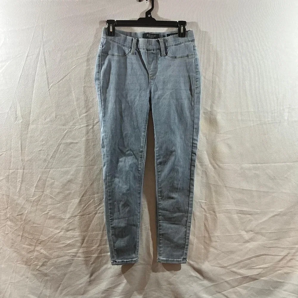 Judy Blue Womens Skinny Fit Pull On Jeans Light Wash High Rise Jeggings 5/27 - Picture 1 of 7